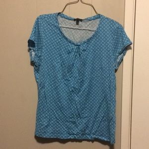 Talbots cute design shirt